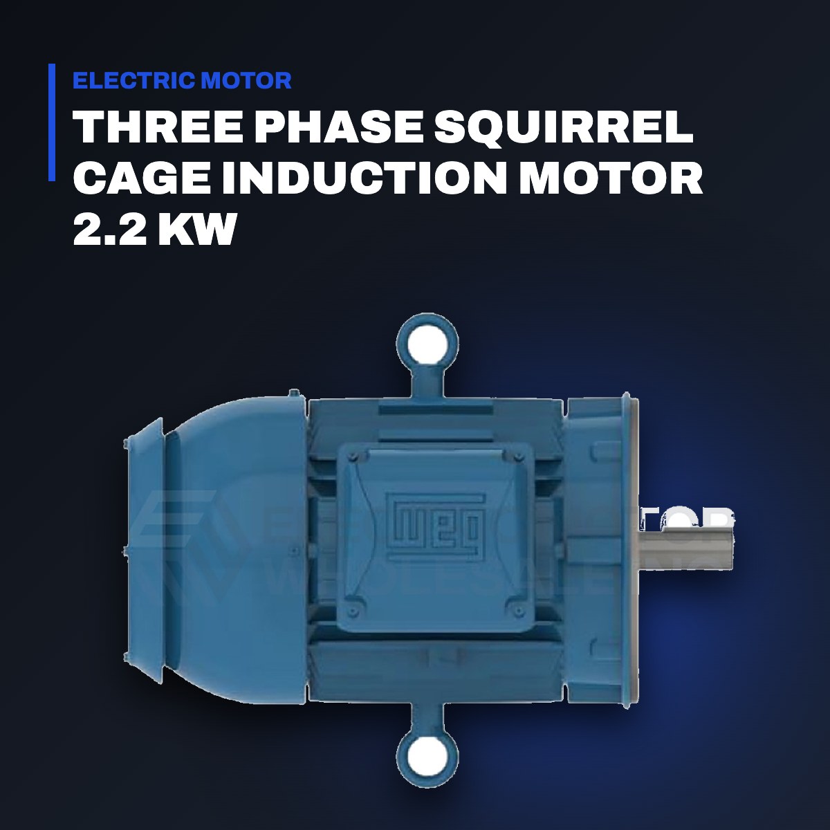 Johnkeans JK-GS-2017 – Three Phase Squirrel Cage Induction Motor 2.2 kW
