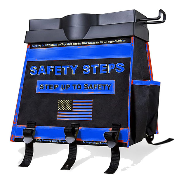 Johnkeans JK-GS-2025 – Safety Steps Ladder Organizer with Tool Bag