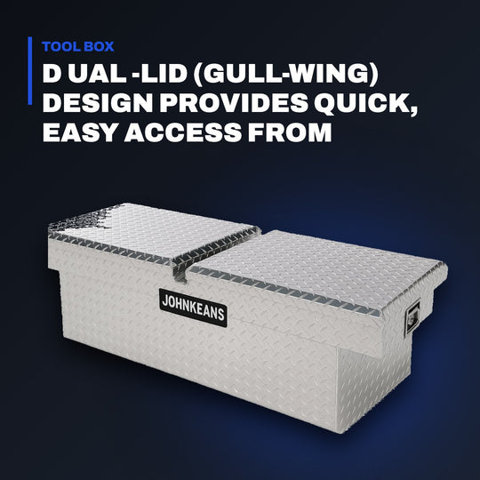 Johnkeans JK-GS-2029 – Heavy Duty Gull-Wing Cross Bed Deep Truck Box
