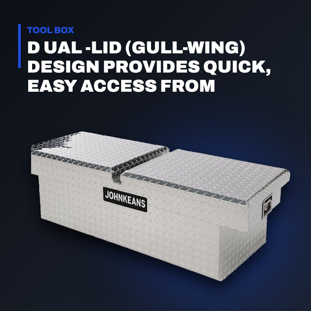 Johnkeans JK-GS-2029 – Heavy Duty Gull-Wing Cross Bed Deep Truck Box