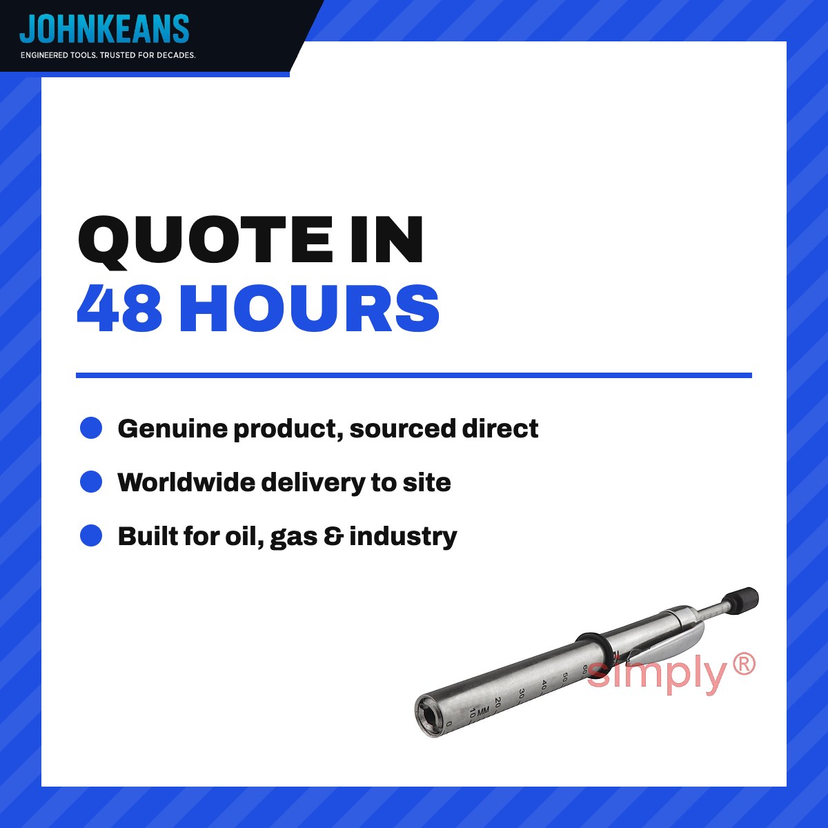 Johnkeans JK-GS-2031 – PIX V & Wedge Belt Tensioning Kit