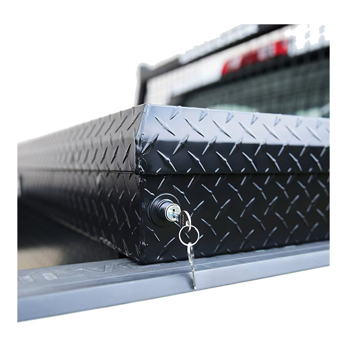 Johnkeans JK-GS-2037 – Aluminium Crossover Truck Tool Box 71" Matte Black
