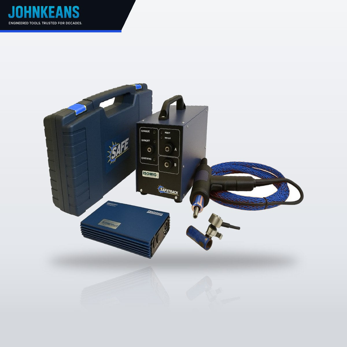Johnkeans JK-GS-2040 – Pin Brazing Unit with Braze Pistol & Spare Parts Kit