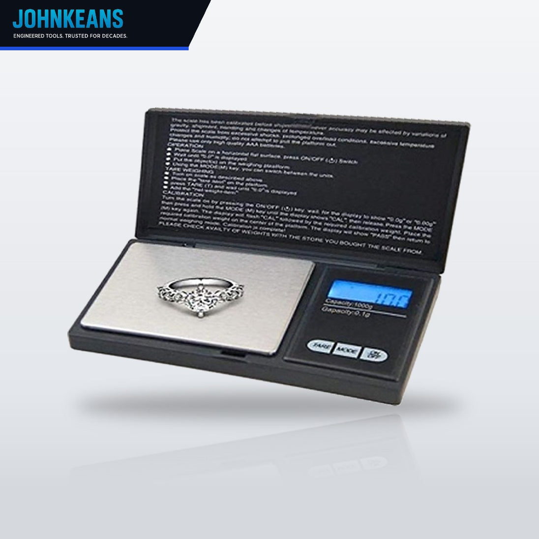 Johnkeans JK-GS-2042 – Coating Inspection Kit – Pocket Scale, Magnet & Mirrors