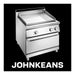 Johnkeans JK-GS-2048 – Commercial Griddle with Oven, Stainless Steel