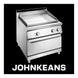 Johnkeans JK-GS-2048 – Commercial Griddle with Oven, Stainless Steel