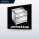 Johnkeans JK-GS-2048 – Commercial Griddle with Oven, Stainless Steel