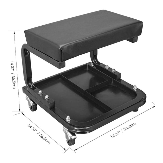 Johnkeans JK-GS-2059 – Heavy-Duty Steel Roller Seat 250 lb