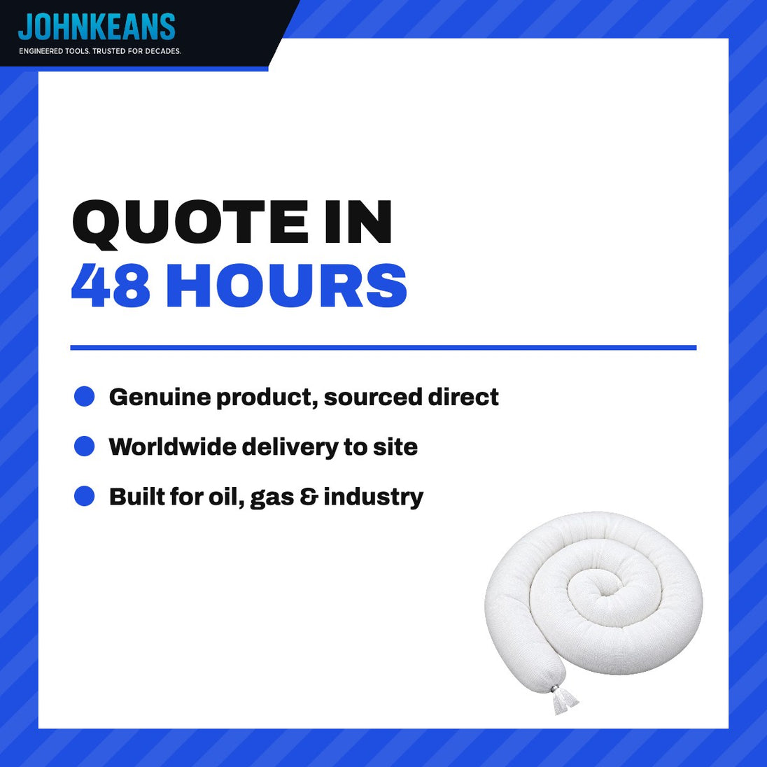 Johnkeans JK-GS-2062 – Oil Absorbent Boom