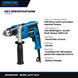 Johnkeans JK-PT-2015 – 1/2" Hammer Drill Driver Kit 18V, 2 x 5Ah
