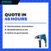 Johnkeans JK-PT-2015 – 1/2" Hammer Drill Driver Kit 18V, 2 x 5Ah