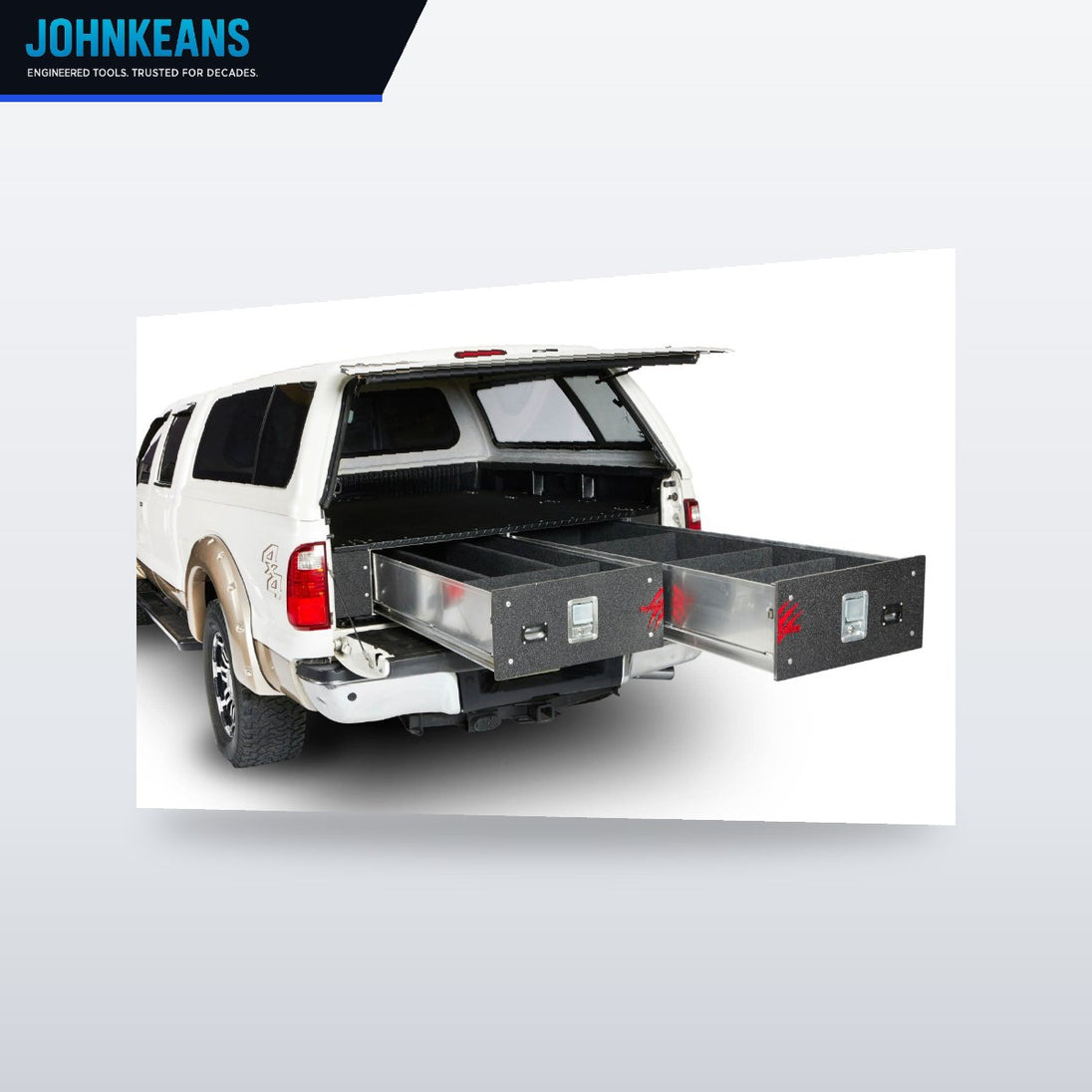 Johnkeans JK-HT-2146 – Truck Bed Tool Box With Drawer - 48L X 24W X 14 1/2H