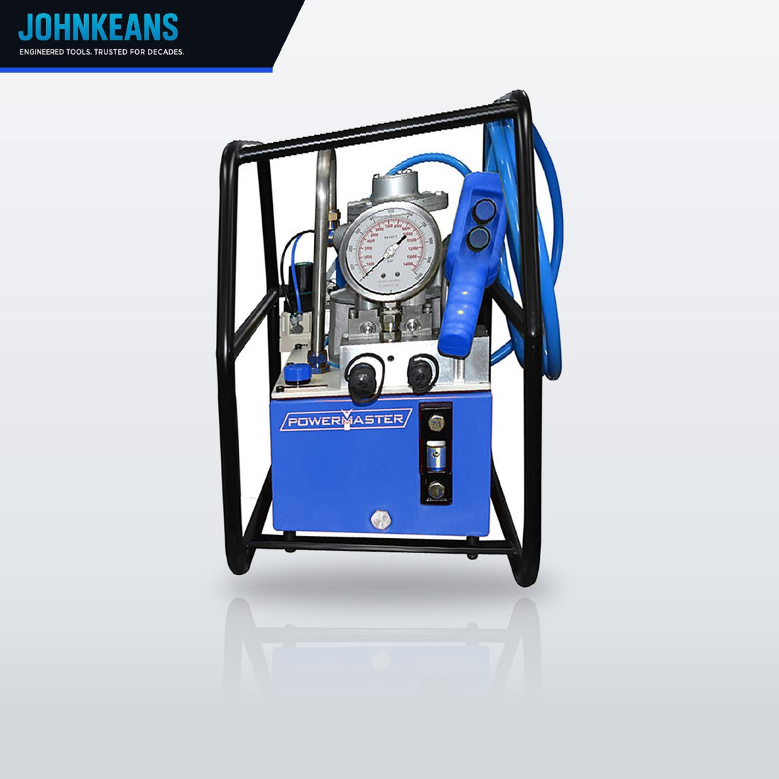 Johnkeans JK-HO-2004 – Pneumatic Hydraulic Power Pack 4 HP with Twin Hose 4.5 m