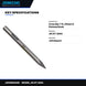 Johnkeans JK-HT-2004 – Crow Bar 7 ft, Chisel & Pointed Ends