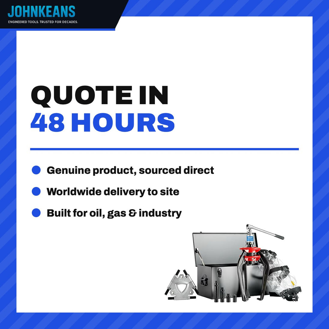 Johnkeans JK-HT-2005 – EasyPull Hydraulic Jaw Puller Set