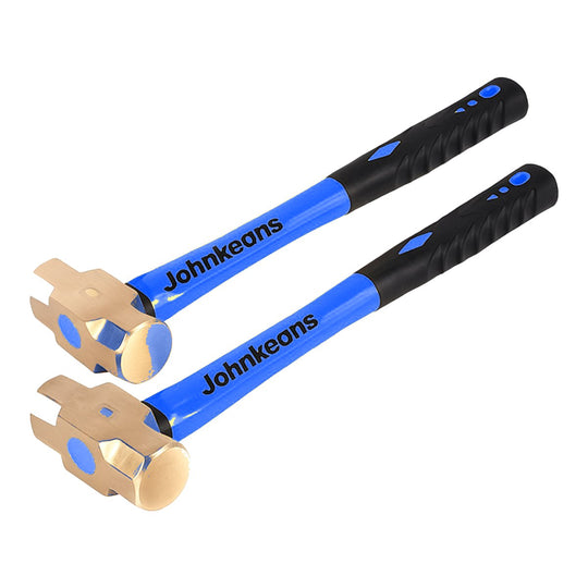 Johnkeans JK-HT-2009 – Non-Sparking Hammer 6 lb, Fiberglass Handle