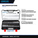 Johnkeans JK-HT-2010 – Professional Ratchet & Driver Bit Socket Combo Set