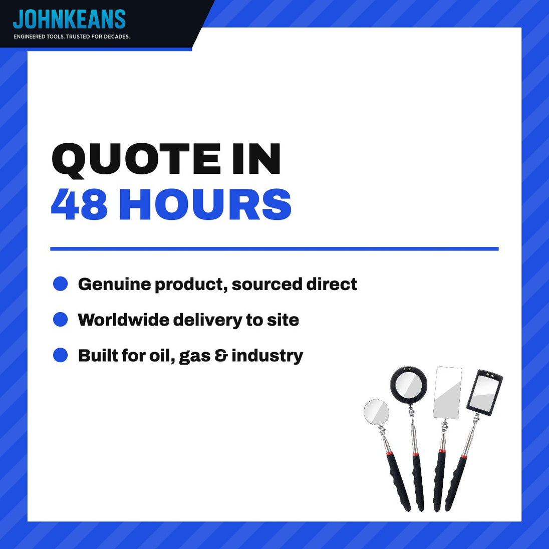 Johnkeans JK-HT-2012 – Mechanical Inspection Tool Kit