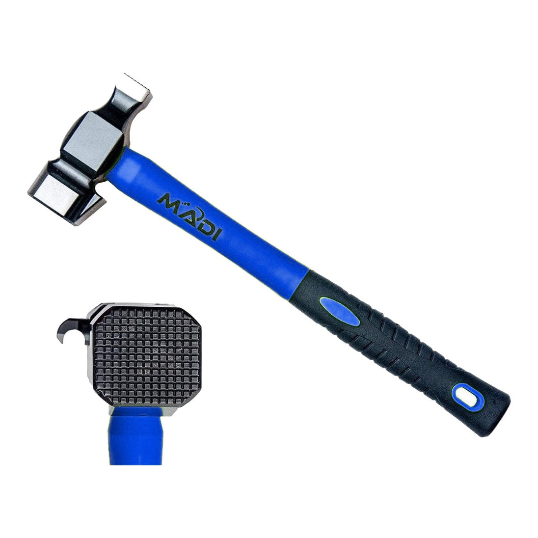 Johnkeans JK-HT-2014 – Milled Face Lineman Hammer 35 oz, Fiberglass