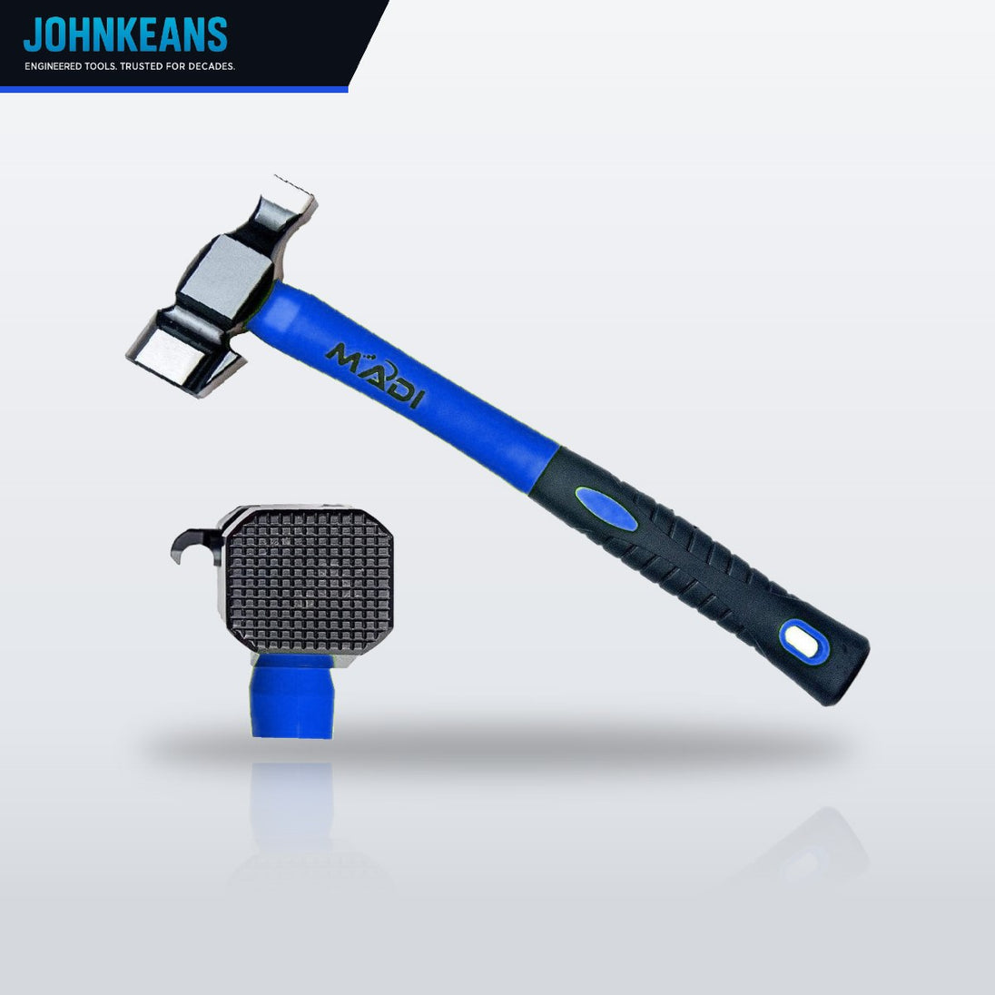 Johnkeans JK-HT-2014 – Milled Face Lineman Hammer 35 oz, Fiberglass
