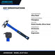 Johnkeans JK-HT-2014 – Milled Face Lineman Hammer 35 oz, Fiberglass
