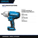 Johnkeans JK-TW-2064 – Cordless 20V Max Xr Cordless Impact Wrench – 1/2-Lnch Drive With 2 Battery.