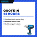 Johnkeans JK-TW-2064 – Cordless 20V Max Xr Cordless Impact Wrench – 1/2-Lnch Drive With 2 Battery.
