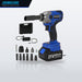 Johnkeans JK-TW-2045 – 1/2Impac Wrench Cordless High Torqe Bruchless Motor With 2 Battrey & Charger.