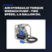 Johnkeans JK-TW-2062 – Air Hydraulic Torque Wrench Pump – Two Speed, 1.8 Gallon Oil Reservoir Capacity