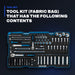 Johnkeans JK-HT-2090 – Johnkeans JK- PG4704B – Tool Kit (Fabric Bag) That Has The Following Contents