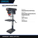 Johnkeans JK-PT-2013 – Industrial Floor Drill Press
