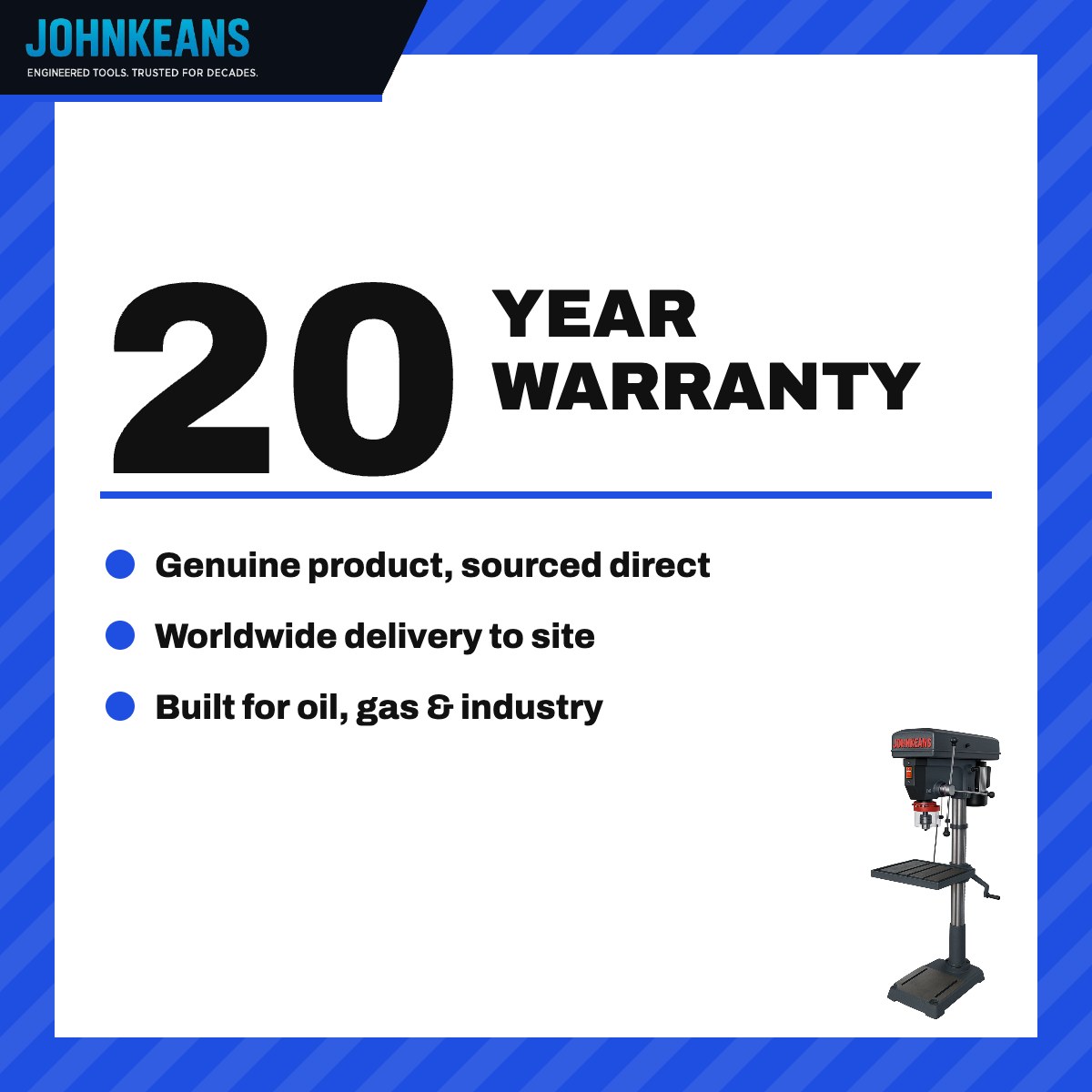 Johnkeans JK-PT-2014 – Heavy Duty Pedestal Drill Press