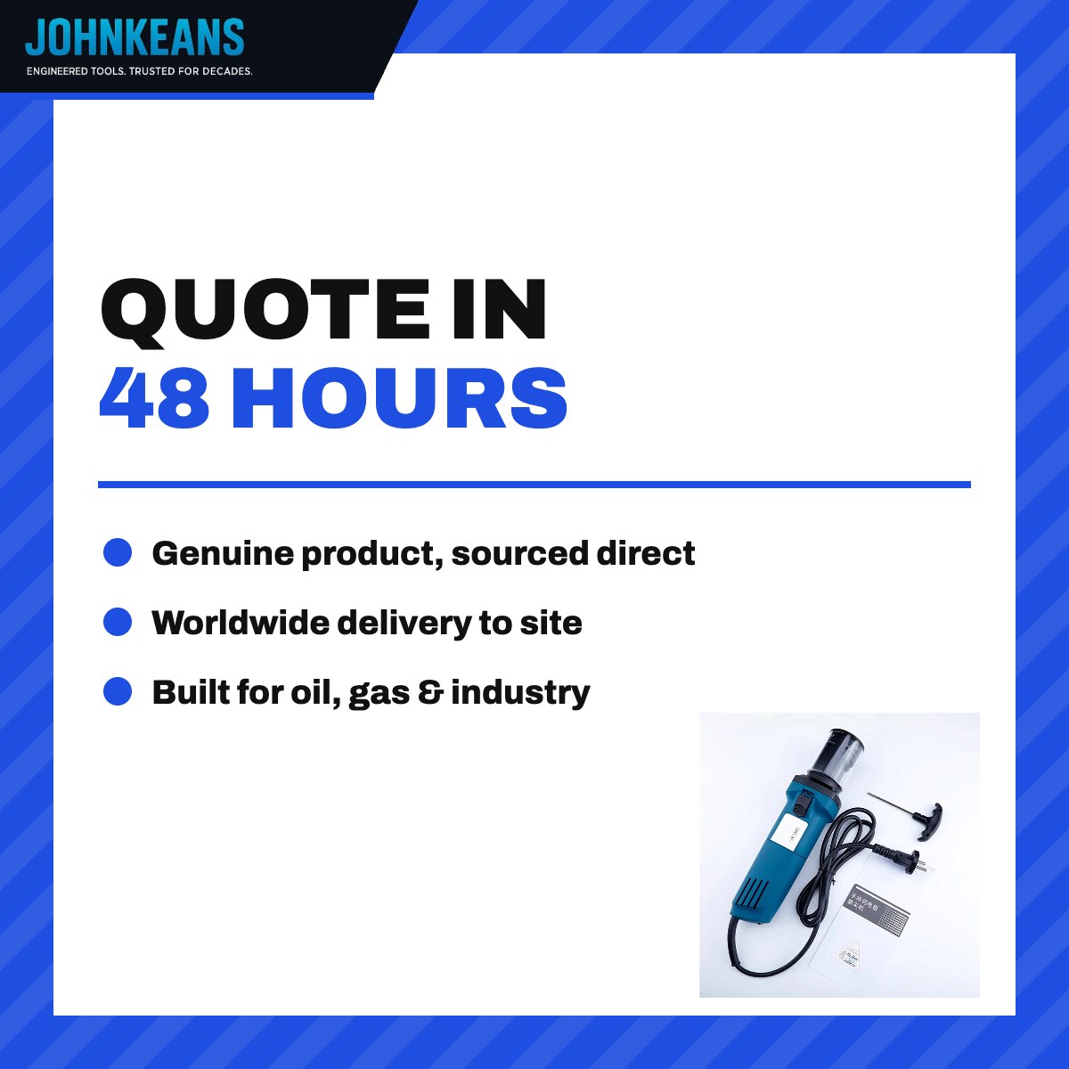 Johnkeans JK-PT-2026 – Portable Tungsten Electrode Grinder