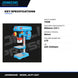 Johnkeans JK-PT-2027 – Heavy Duty Drill Press 750W, 12 Speed