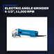 Johnkeans JK-PT-2028 – Electric Angle Grinder 4-1/2", 11,000 RPM