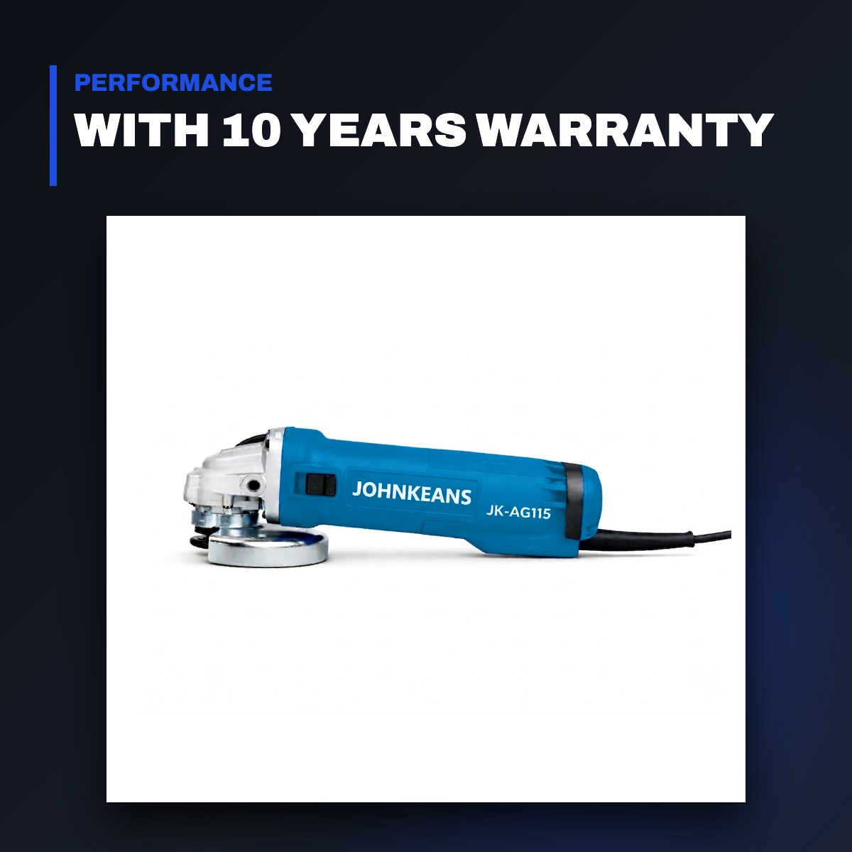 Johnkeans JK-PT-2031 – Cordless Angle Grinder 850W