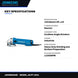 Johnkeans JK-PT-2031 – Cordless Angle Grinder 850W