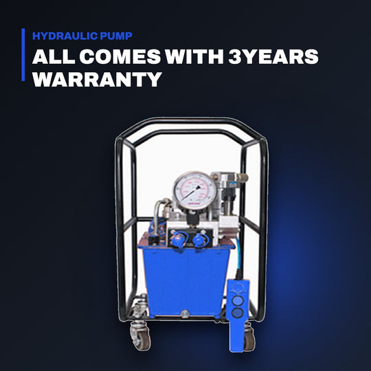 Johnkeans JK-PU-2005 – Pneumatic Hydraulic Power Pack with Mono-Port, 4 HP Air Motor