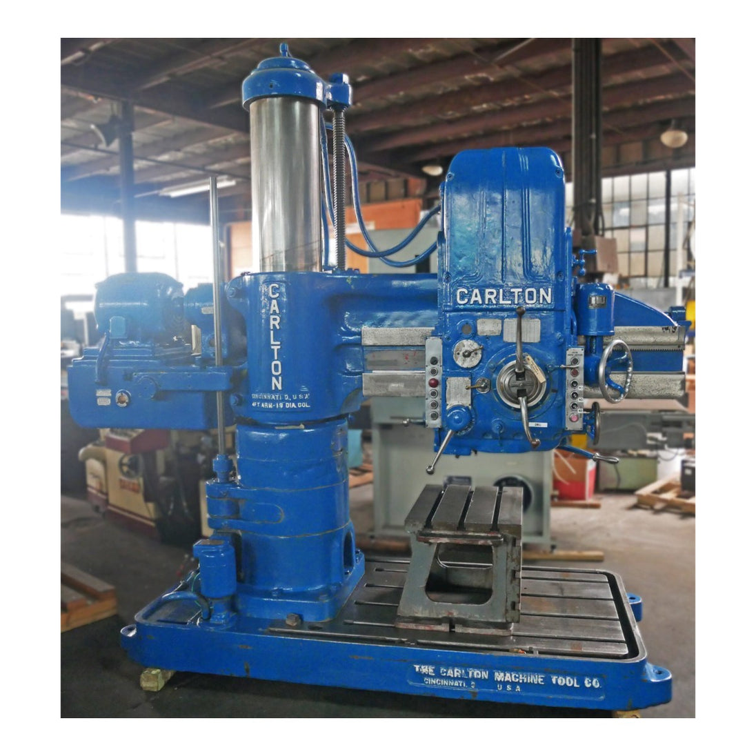 Johnkeans JK-PT-2099 – Radial Arm Drill Press – 220V