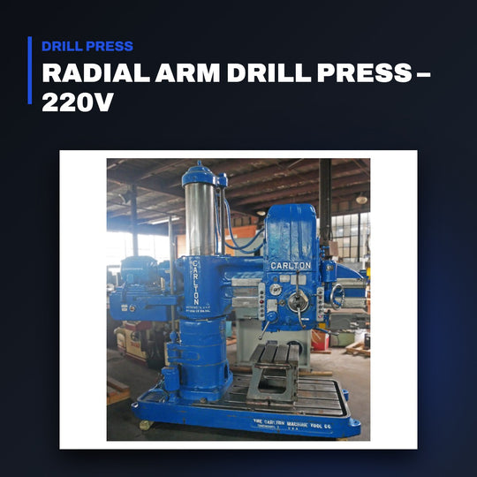 Johnkeans JK-PT-2099 – Radial Arm Drill Press – 220V