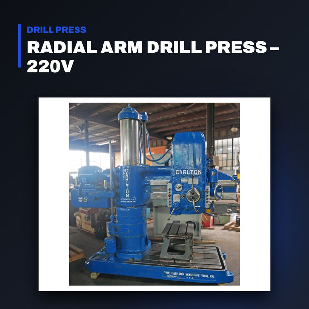Johnkeans JK-PT-2099 – Radial Arm Drill Press – 220V