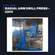 Johnkeans JK-PT-2099 – Radial Arm Drill Press – 220V