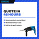 Johnkeans JK-PT-2059 – Drill Cordless Sds Plus Rotary Hammer With 36 Volt – 28Mm