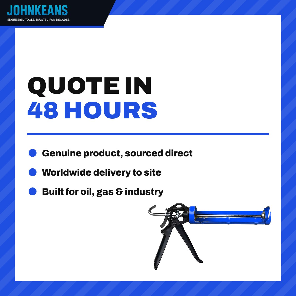 Johnkeans JK-SE-2001 – Professional Caulking Gun