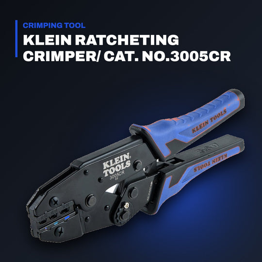 Johnkeans JK-GS-2091 – Klein Ratcheting Crimper/ Cat. No.3005Cr