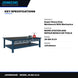 Johnkeans JK-GS-2114 – Super Heavy Duty Workbench With Mechanics Bench Vice Size (Width X Depth X Height) – 1200 X 600 X 850Mm