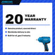 Johnkeans JK-TW-2004 – 1" 20V High Torque Cordless Impact Wrench Kit
