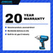 Johnkeans JK-TW-2007 – 20V MAX XR Cordless Impact Wrench Kit