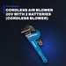 Johnkeans JK-TW-2016 – Forged Hook Jaw Pipe Wrench 10" & Cordless Blower