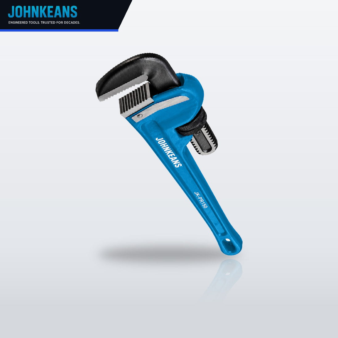 Johnkeans JK-TW-2016 – Forged Hook Jaw Pipe Wrench 10" & Cordless Blower